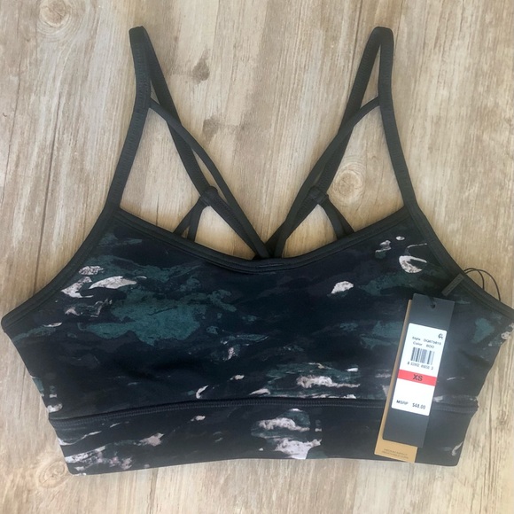 Donna Karan Active Sports Bra Camo XS New - Picture 1 of 7